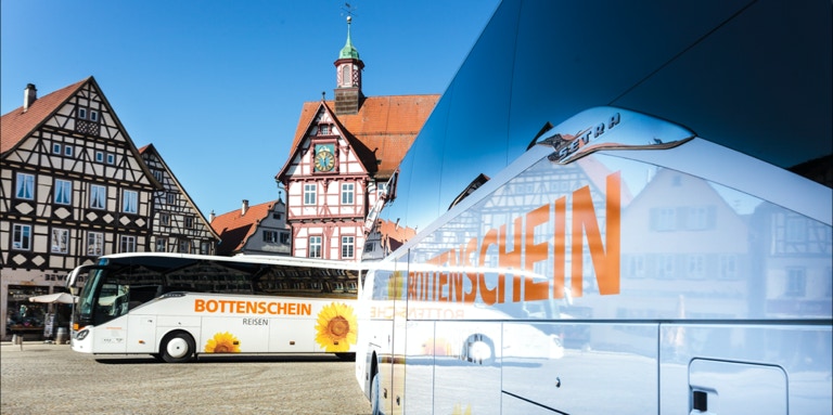 Werbefotografie Busse